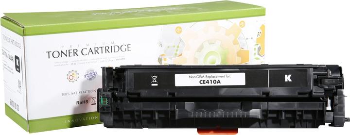 STATIC Cartouche de toner compatible avec CE410A remanufacturée (CF)