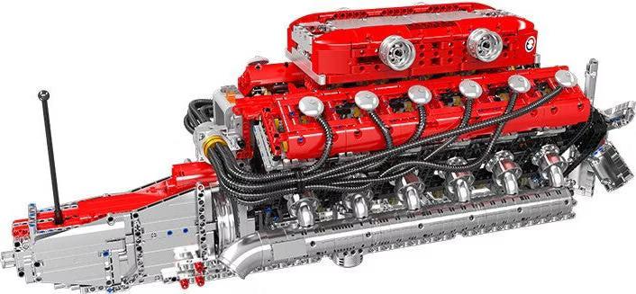 Actual product image Mould King V12 Engine Motor