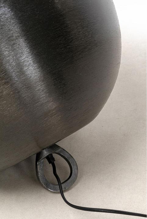 Image du produit Kare Design Lampe de sol Apollon Smooth noire ronde 50 (E27)