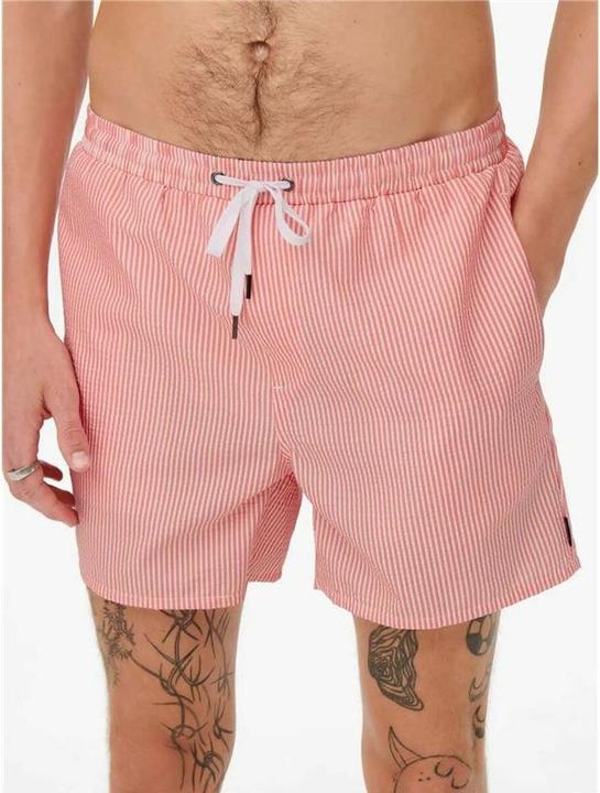Actual product image Only & Sons Patterned swim shorts