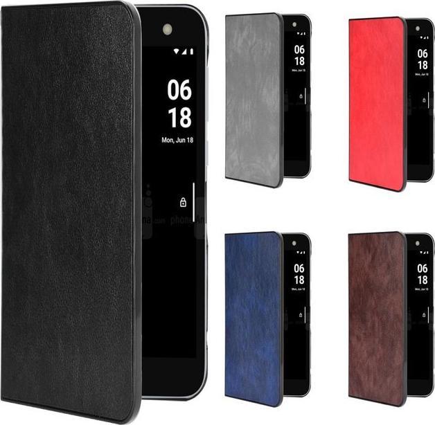 Produktbild MU Classic Litchi Leder Bookcover Series (Microsoft Surface Duo)