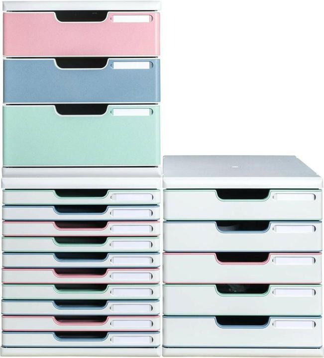 Image du produit Exacompta Schubladenbox Modulo, 3 Schubladen, AutentiK (A4)