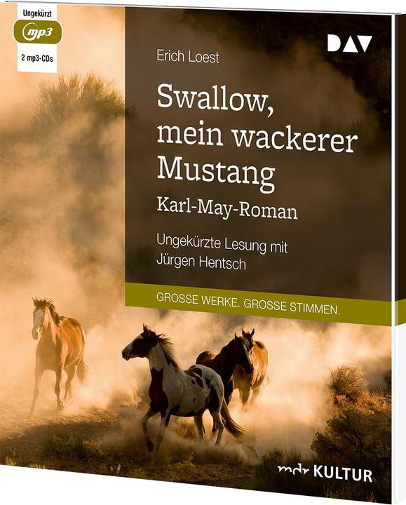 Immagine prodotto Ingoia, mio valoroso mustang. Il romanzo di Karl May (Jürgen Hentsch, Klaus Zippel, Erich Loest, Tedesco)