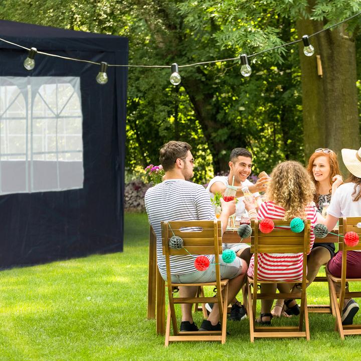Actual product image Relaxdays Tende per-gazebo (10 cm, 300 cm)