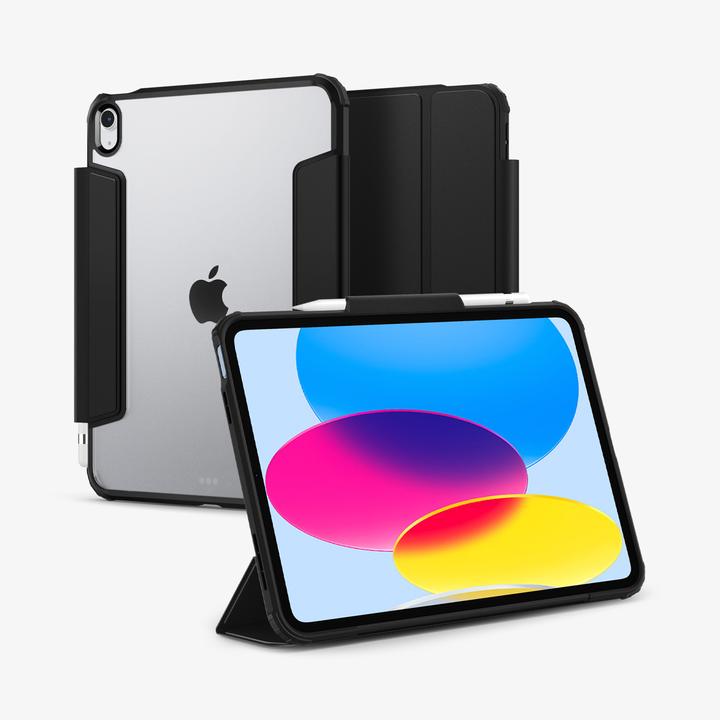 Actual product image Spigen ULTRA HYBRID PRO IPAD 10.9 2022 BLACK (iPad 2022 (10th Gen))