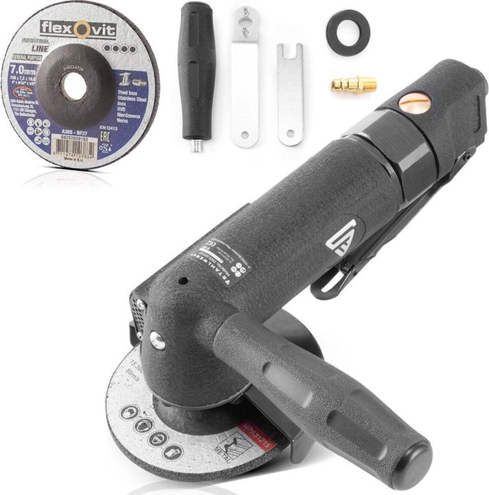 Actual product image Stahlwerk Pneumatic angle grinder DWS-1100 ST 11,000 rpm for 100 mm (100 mm)