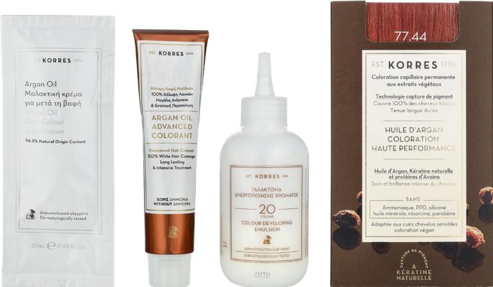 Produktbild Korres Argan Oil Hair Color (77.44 Intensives Kupfer)