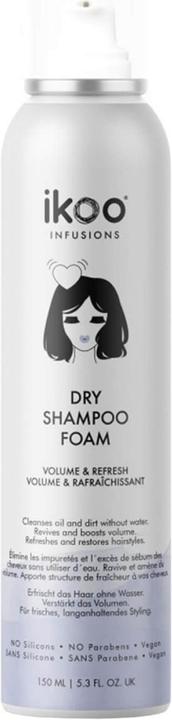 Ikoo infusions - Dry Shampoo Foam Volume & Refresh (150 ml, Trockenshampoo)