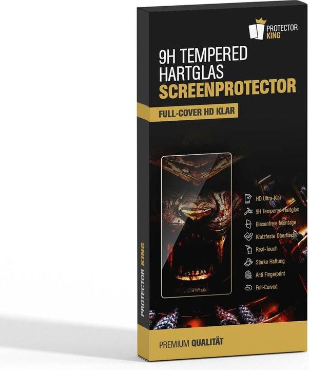 Actual product image Protectorking 4x real tempered 9H armoured glass 3D CLEAR (4 Piece, IPad 2)