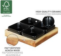 Produktbild Wenko Dip-Schalen mit Tablett Elo