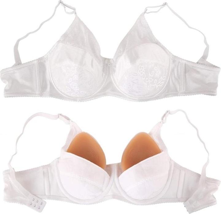 Immagine prodotto NoGenderWear Reggiseno in pizzo per protesi mammarie (XXL)