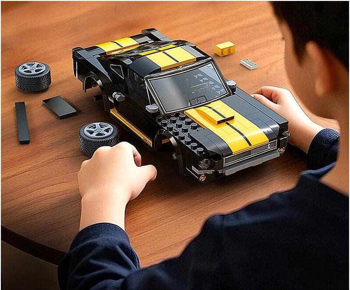 Image du produit Schwarz Kitchen CaDA Shelby GT350 H 1:20 schwarz 2,4GHz Bricks