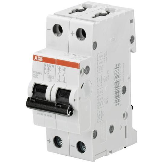 ABB, Schutzschalter, LS S202M-C6UC SicherungsautomatÂ C-Char., 10kA, 6A, 2P