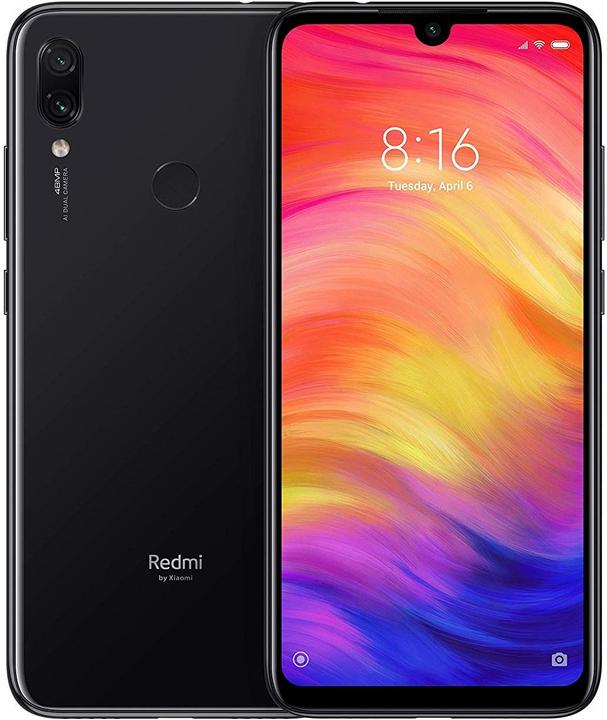Xiaomi Redmi Note 7 (128 GB, Black, 6.30", Hybrid Dual SIM, 4G)