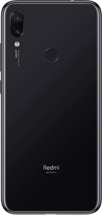 Actual product image Xiaomi Redmi Note 7 (128 GB, Black, 6.30", Hybrid Dual SIM, 4G)