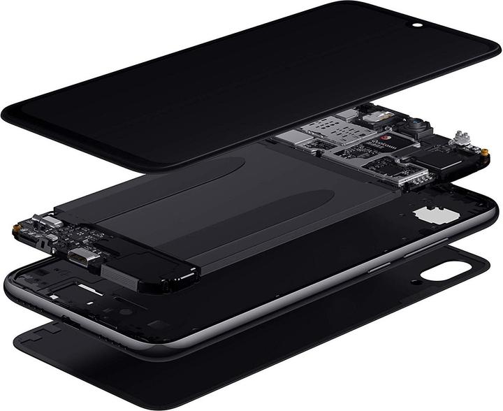 Actual product image Xiaomi Redmi Note 7 (128 GB, Black, 6.30", Hybrid Dual SIM, 4G)