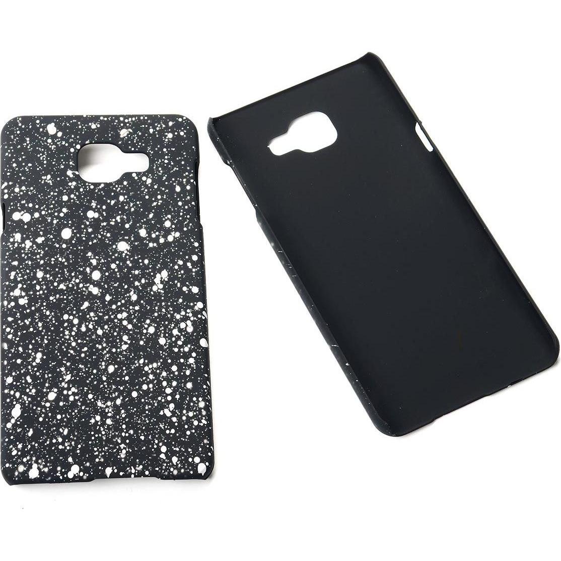 König Design Handy Hülle Schutz Case Bumper Etuis für Samsung Galaxy A7 2016 3D Sterne Weiss (Samsung Galaxy A7 (2016)),...