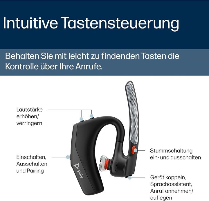 Immagine prodotto Poly Voyager Legend 30 Headset Kundenspezial 1 (Senza fili, USB-A, USB-C)