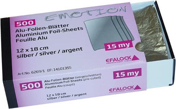 Image du produit Efalock Feuille d'aluminium prédécoupée