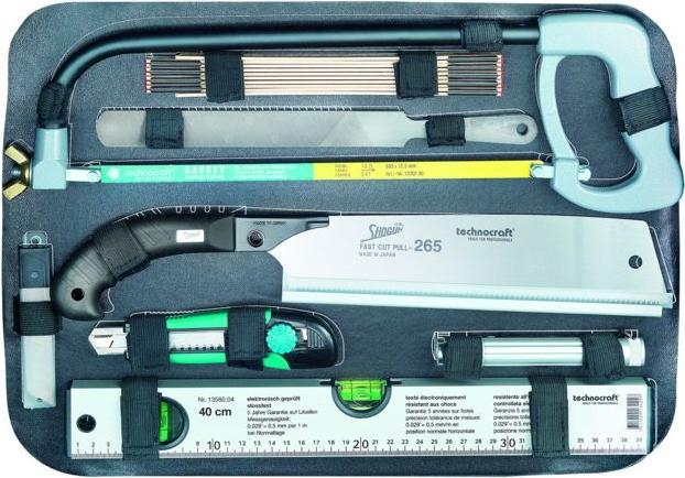 Produktbild technocraft ABS-Werkzeugkoffer PRO CHROME WOOD (BOSCH), 116-tlg (116 Teile)