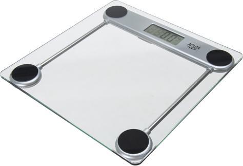 Actual product image Adler Maximum weight (capacity) 150 kg, Accuracy 100 g, 1 user (s), Glass (150 kg)