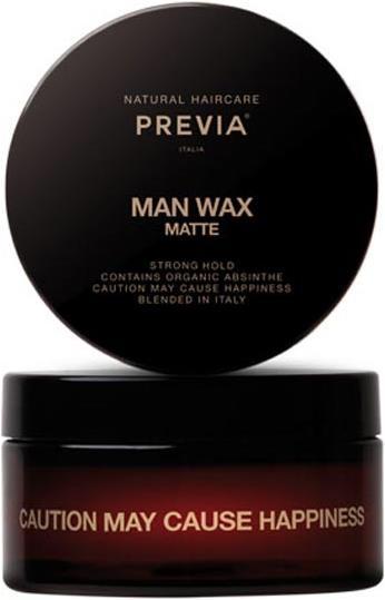 Actual product image Previa MAN Wax Mat (Hair wax, 100 ml)