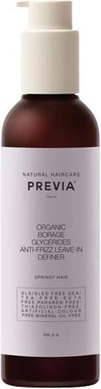 Previa Organic Borage Glycerides Anti-Frizz Leave-In Definer (Hair gel, 200 ml)