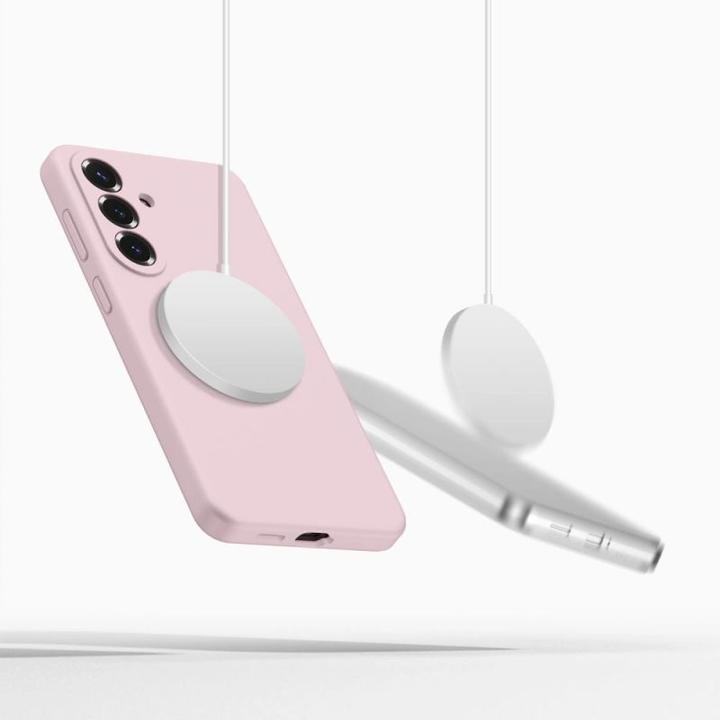 Produktbild Tech-Protect Silikon Magsafe Galaxy S26+ Plus Rosé Perle (Samsung Galaxy S26, Samsung Galaxy S26+)