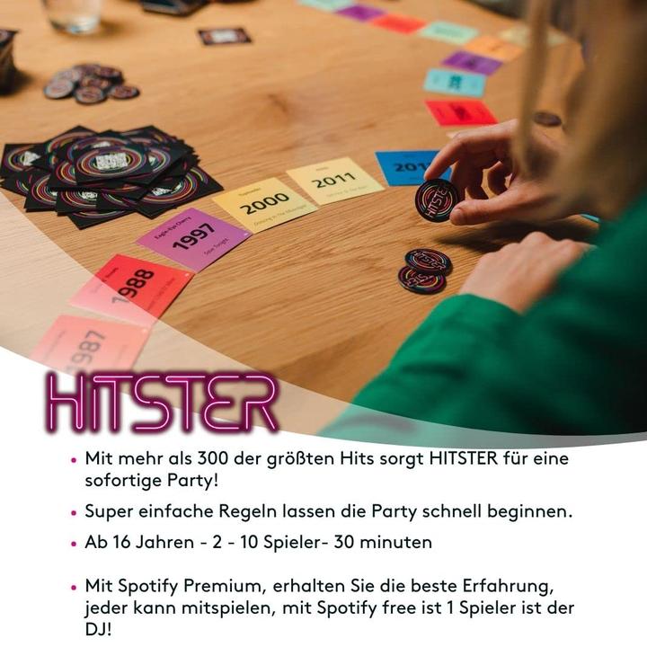 Produktbild Jumbo Hitster (Deutsch, 2 - 10 Spieler)