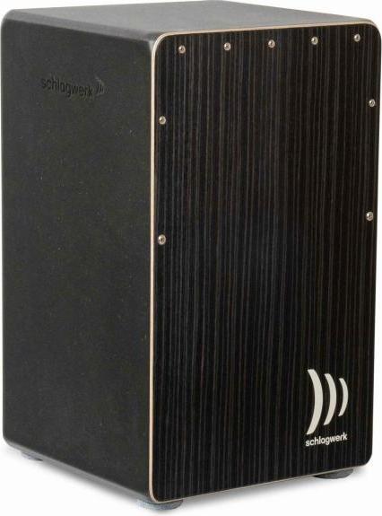 Produktbild Schlagwerk CP91 Cajon Hard Coal Stripes mit Sitzpad (Cajon)