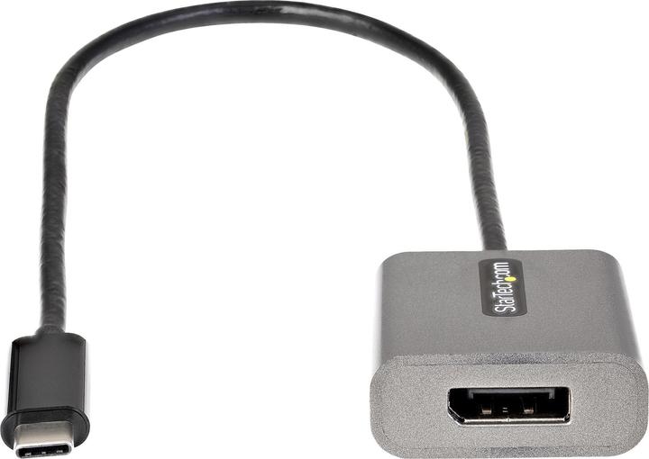 Productafbeelding StarTech USB-C naar DisplayPort Adapter - /4K USB-C naar DisplayPort 1.4 Adapter Dongle - USB Type-C naar DP (USB Type-C, 39 cm)