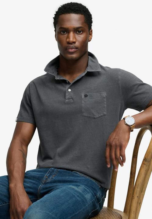 Immagine prodotto Superdry Polo in cotone e lino classico (M)