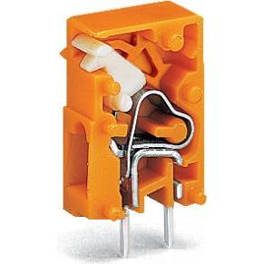Wago Anreihbar.Leiterplattenkl., Elektronikzubehör + Gehäuse, Orange