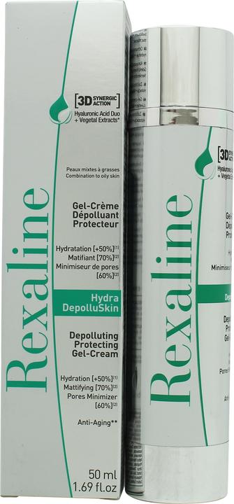 Actual product image Rexaline 3D Hydra-DepolluSkin (50 ml, Face gel)