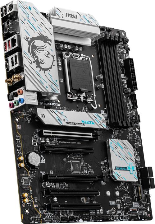 Produktbild MSI B760 GAMING PLUS WIFI DDR4 (LGA 1700, Intel B760, ATX)