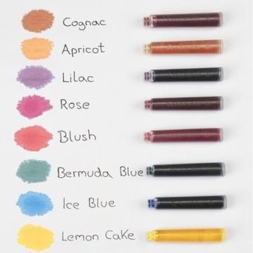 Actual product image Schneider Ink cartridge Callissima 6 pieces, Bermuda Blue (ink cartridges, Turquoise)