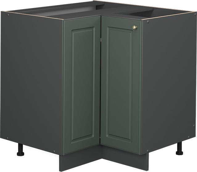 Anthrazit, Grün, Grün-Gold Landhaus