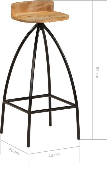 Produktbild vidaXL Barstuhl