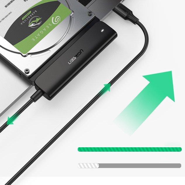 Produktbild Ugreen USB-C auf SATA 3.0 Adapter