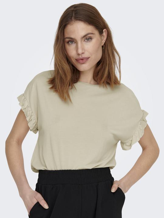 Actual product image Only Ruched top with short sleeves (S)