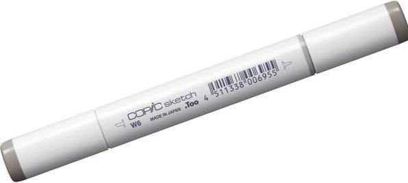 Image du produit Copic Sketch type W - 6 (W-6 - Gris chaud No.6, 1 x)