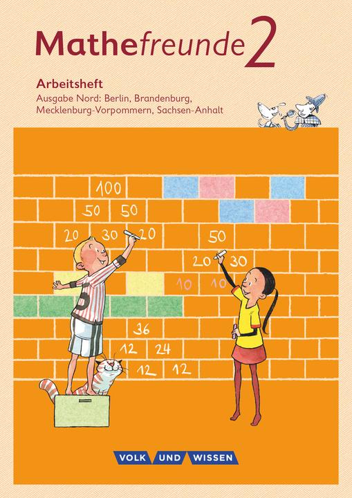 Produktbild Mathefreunde 2. Schuljahr. Arbeitsheft mit Lernstandsseiten. Nord (Deutsch, Birgit/Kluge, Isabelua, Schlabitz, Ursula/Miedtke, 2015)