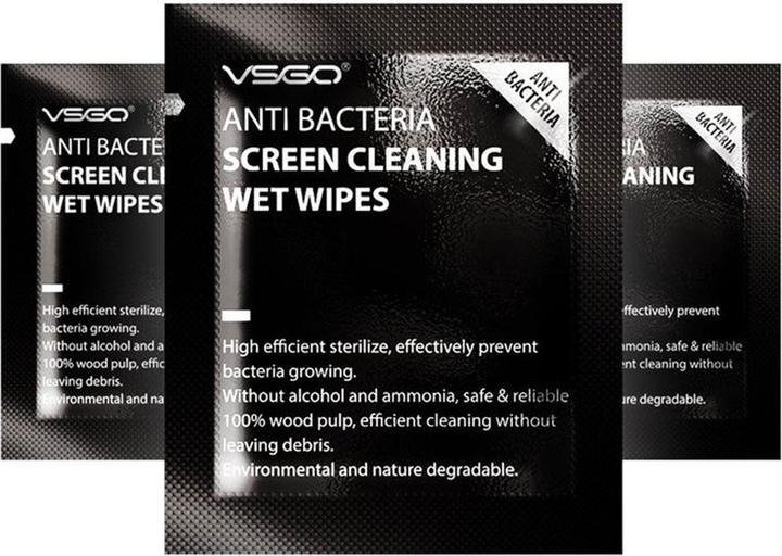 Immagine prodotto VSGO Salviette per la pulizia dello schermo anti-batteri (60 stick)