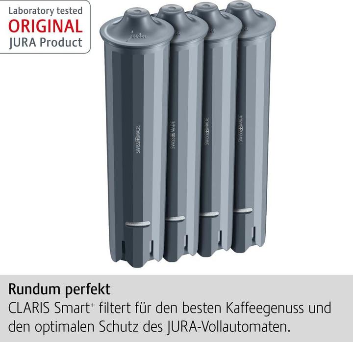 Jura 25066 CLARIS Smart+ Filterpatrone 4er Set (4 x)