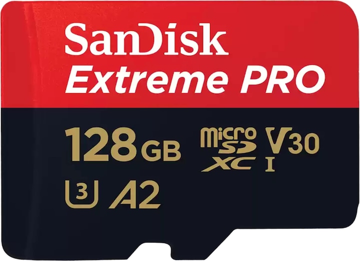 Extreme PRO UHS-I V30 (128 GB, microSDXC, U3, UHS-I)