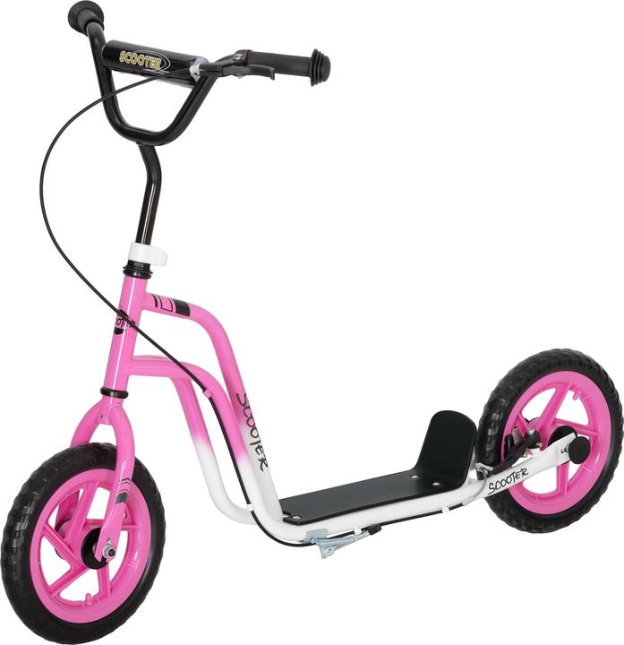Aiyaplay Kinderscooter Stahl, Kunststoff Rosa