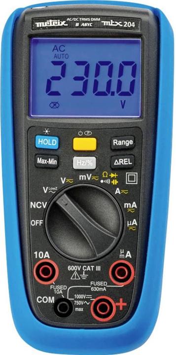 Metrix TRMS AC + DC Digital Multimeter (CAT III 600V)