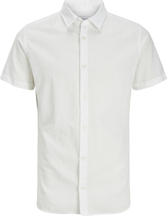 Jack & Jones Jjebreeze Linen Blend Shirt Ss Sn