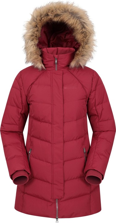 Actual product image Mountain Warehouse Womens/Ladies Isla II Long Down Jacket (36 D)