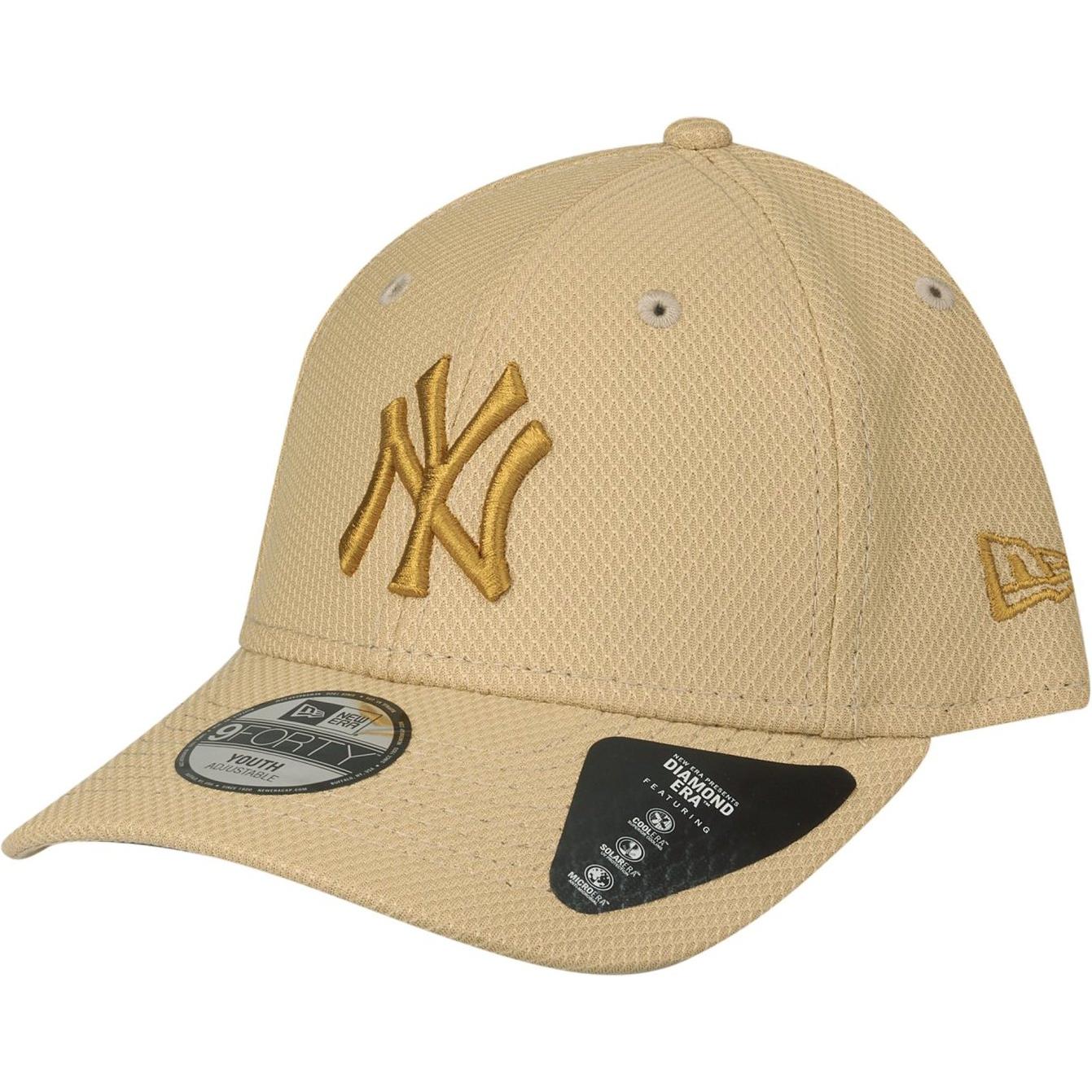 New Era, Jungen, Cap, Kinder Cap - DIAMOND 9FORTY NY Yankees gold Infant, Gold, (49, 48 C, 50 C)